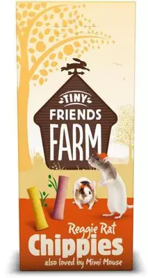 Tiny Friends Farm Chippies voor rat & muis 120g