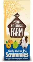 Tiny Friends Farm Scrummies caviasnack appel, aardbei, abrikoos & banaan 120g kopen?