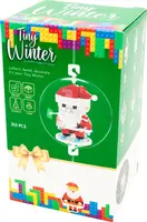 Tiny Winter kerstbal bouwset kerstman multi  kopen?