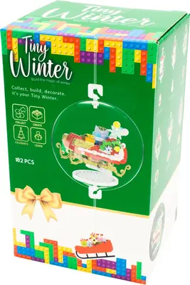 Tiny Winter kerstbal bouwset kerstslee multi 