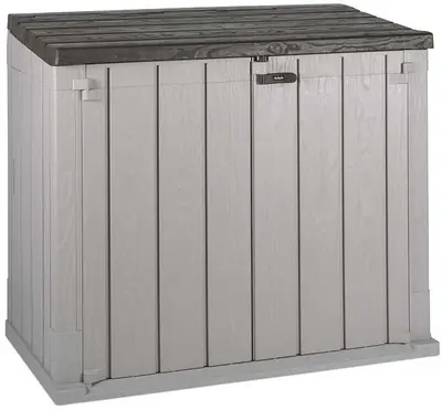 Toomax containerkast stora way 130x74x109cm warm grijs - afbeelding 1