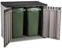 Toomax containerkast stora way 130x74x109cm warm grijs - afbeelding 4