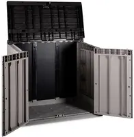 Toomax containerkast stora way 130x74x109cm warm grijs - afbeelding 3