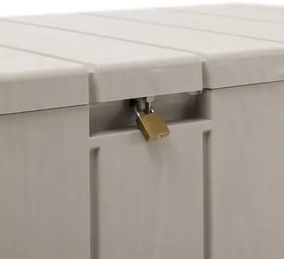 Toomax kussenbox bravo 117x45x53cm warm grijs - afbeelding 3