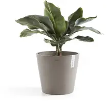 TPC ECOPOTS bloempot Amsterdam Ø40x36cm taupe - afbeelding 2