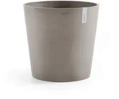 TPC ECOPOTS bloempot Amsterdam Ø60x49cm taupe - afbeelding 1