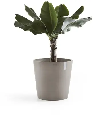 TPC ECOPOTS bloempot Amsterdam Ø60x49cm taupe - afbeelding 2