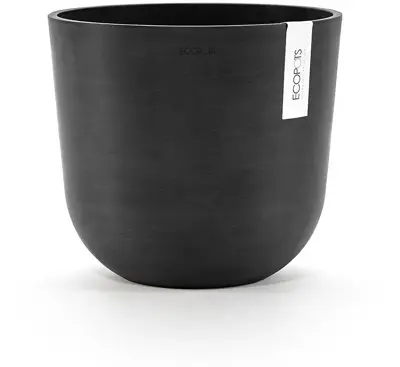 TPC ECOPOTS  bloempot Oslo Ø25cm Donkergrijs - afbeelding 1