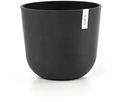 TPC ECOPOTS bloempot Oslo Ø35cm Donkergrijs - afbeelding 1