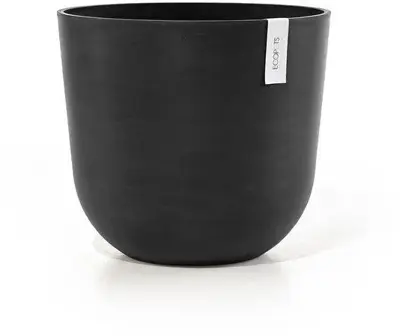 TPC ECOPOTS bloempot Oslo Ø45cm Donkergrijs - afbeelding 1