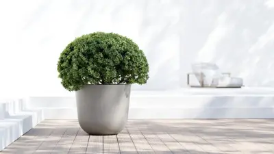 TPC ECOPOTS bloempot Oslo Ø65cm Taupe - afbeelding 4