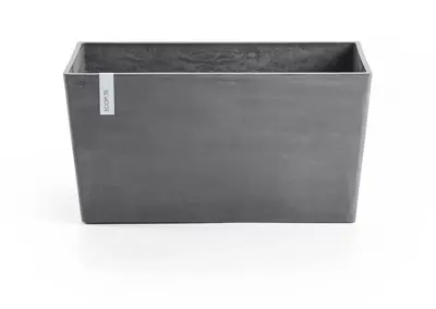 TPC ECOPOTS Plantenbak Paris 80x25x40cm Grijs  - afbeelding 1