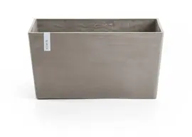 TPC ECOPOTS Plantenbak Paris 80x25x40cm Taupe - afbeelding 1