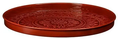 Tray medina d40h3cm rood