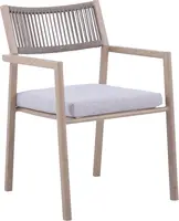 Trestino dining tuinstoel ernesto sand - afbeelding 1