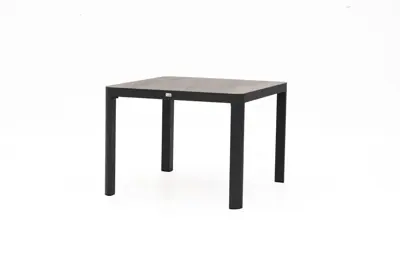 Trestino dining tuintafel gironde 100x100x74.5cm antraciet - afbeelding 1