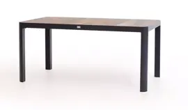 Trestino dining tuintafel gironde 161x91x74.5cm antraciet - afbeelding 1