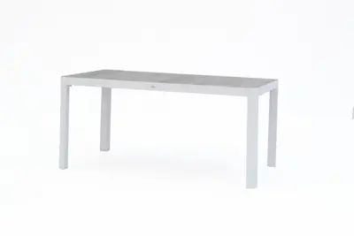 Trestino dining tuintafel gironde 161x91x74.5cm wit - afbeelding 1