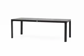 Trestino dining tuintafel gironde 220x100x74.5cm zwart - afbeelding 1