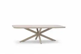 Trestino dining tuintafel valence 240x110x74cm latte - afbeelding 1
