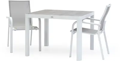 Trestino diningset gironde 100 dining wit - afbeelding 1