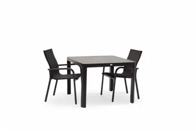 Trestino diningset gironde 100 dining zwart - afbeelding 1