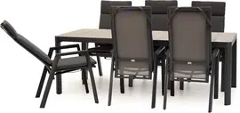 Trestino diningset gironde 220 frazer antraciet - afbeelding 2