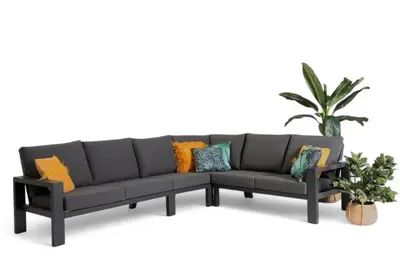 Trestino hoekset benton antraciet - afbeelding 1