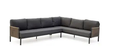 Trestino hoekset caudry antraciet - afbeelding 2