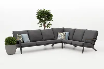 Trestino hoekset lausanne antraciet - afbeelding 1