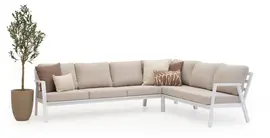 Trestino hoekset lectoure wit - afbeelding 1