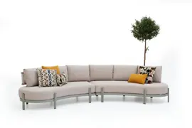 Trestino hoekset tirana light kaki - afbeelding 1