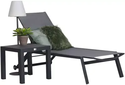 Trestino ligbed sunlounger antraciet