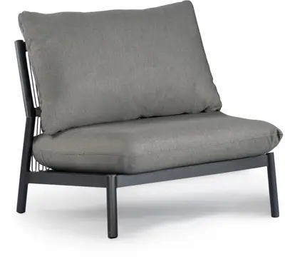 Trestino lounge center element monti charcoal - afbeelding 1