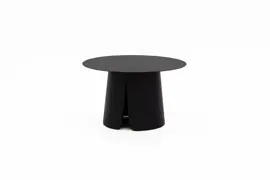Trestino lounge tuintafel belfort 70x42cm zwart - afbeelding 1
