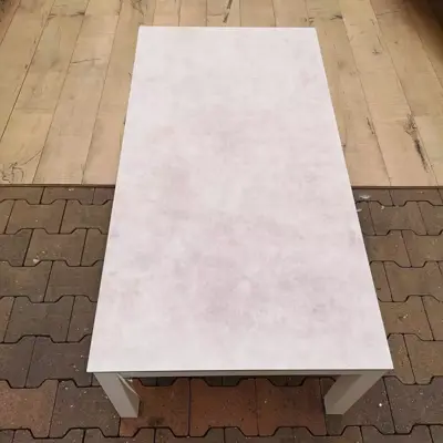 Trestino lounge tuintafel durante 130x67x44cm wit - afbeelding 3