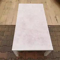 Trestino lounge tuintafel durante 130x67x44cm wit - afbeelding 3
