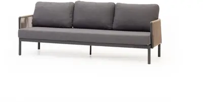 Trestino loungebank caudry 3-zits antraciet - afbeelding 1