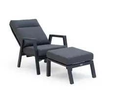 Trestino relax set lectoure antraciet - afbeelding 2