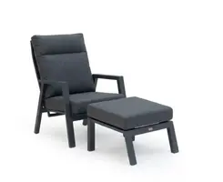 Trestino relax set lectoure antraciet - afbeelding 1