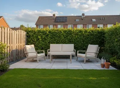 Trestino stoel-bank loungeset azzurro champagne - afbeelding 3