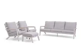 Trestino stoel-bank loungeset lausanne latte - afbeelding 2