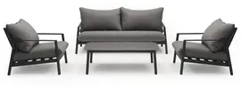 Trestino stoel-bank loungeset monti 2-zits charcoal - afbeelding 1