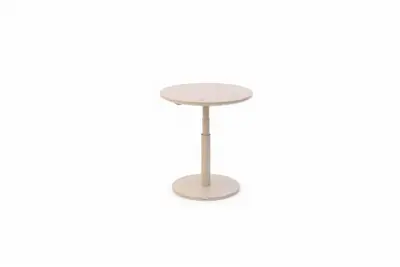 Trestino verstelbare bijzettafel garnier 59x66cm latte - afbeelding 1