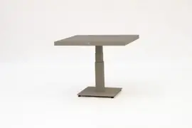 Trestino verstelbare lounge tuintafel codell pop-up 90x90x71cm latte - afbeelding 1