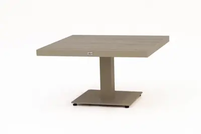 Trestino verstelbare lounge tuintafel codell pop-up 90x90x71cm latte - afbeelding 2