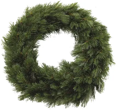 Triumph Tree Forest frosted kerstkrans groen Ø 120cm - afbeelding 1