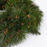 Triumph Tree Forest frosted kerstkrans groen Ø 120cm - afbeelding 3