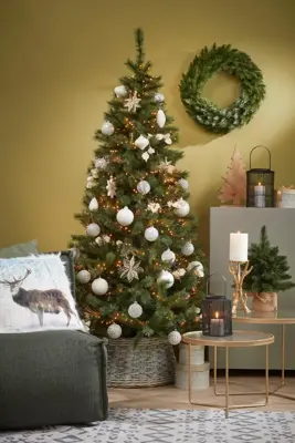 Triumph Tree Forest frosted kerstkrans groen Ø 60cm - afbeelding 4