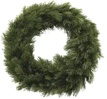Triumph Tree Forest frosted kerstkrans groen Ø 90cm - afbeelding 1